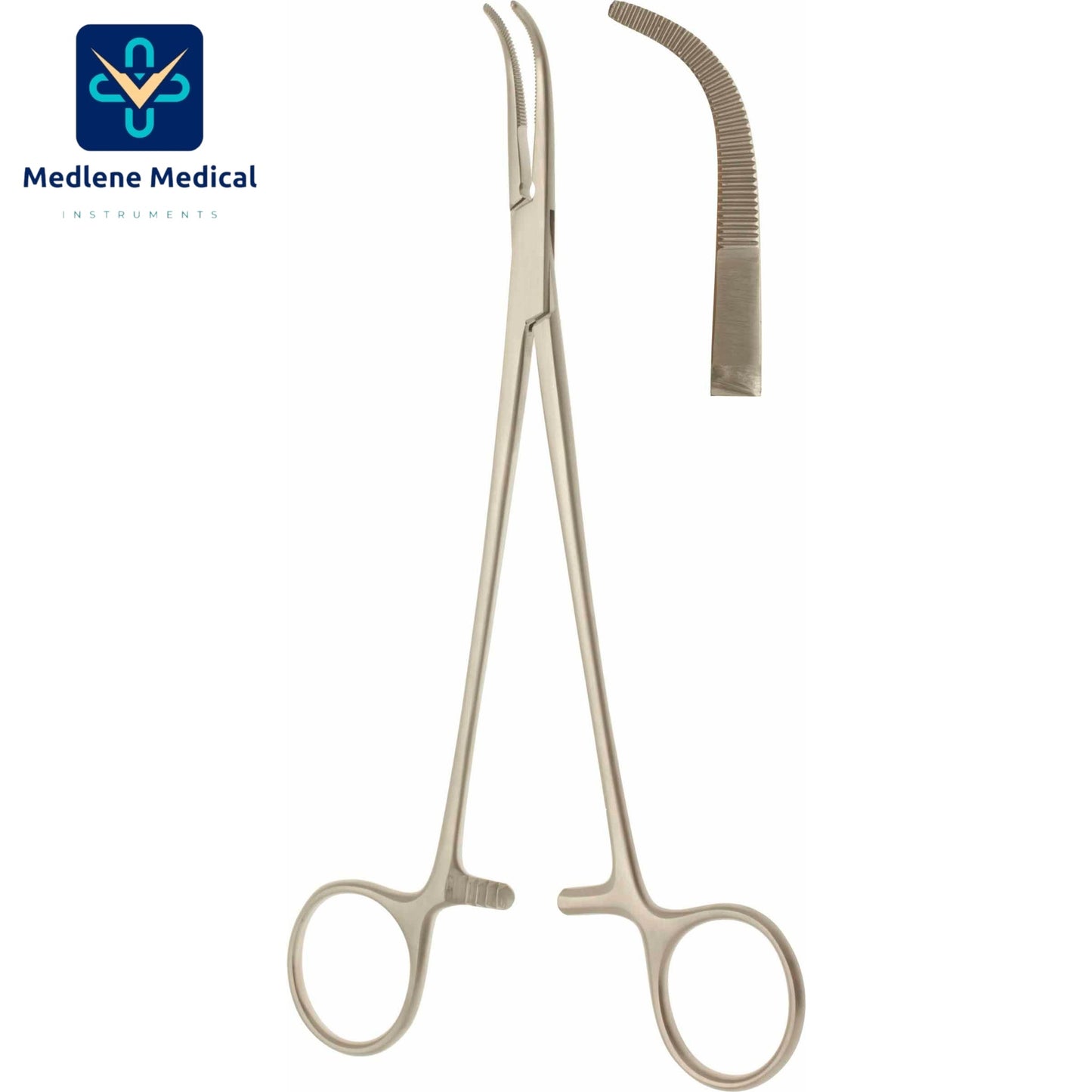 MEDLENE ADSON ARTERY FORCEPS CURVED