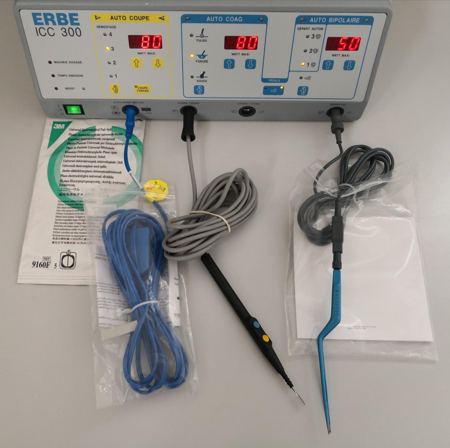 ERBE ICC 300 ELECTROSURGICAL UNIT