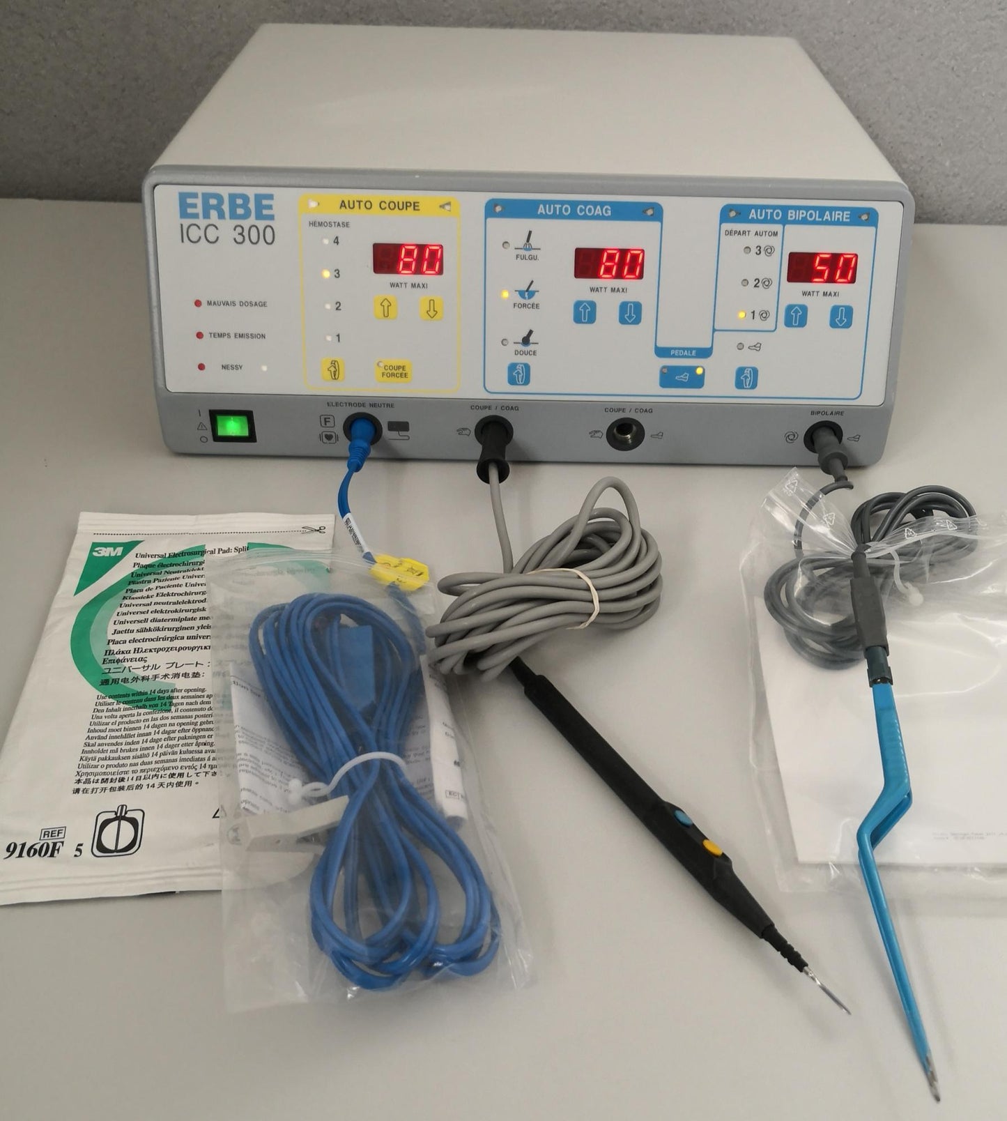 ERBE ICC 300 ELECTROSURGICAL UNIT