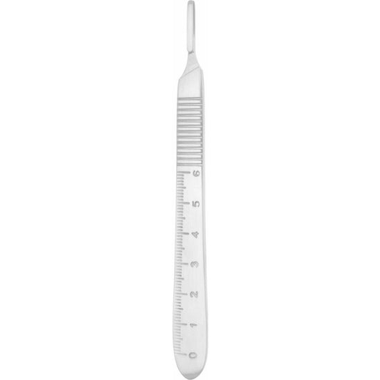 MEDLENE SCALPEL HANDLE NO.3 GRADUATED IN CM FOR BLADES FIG. 10-17