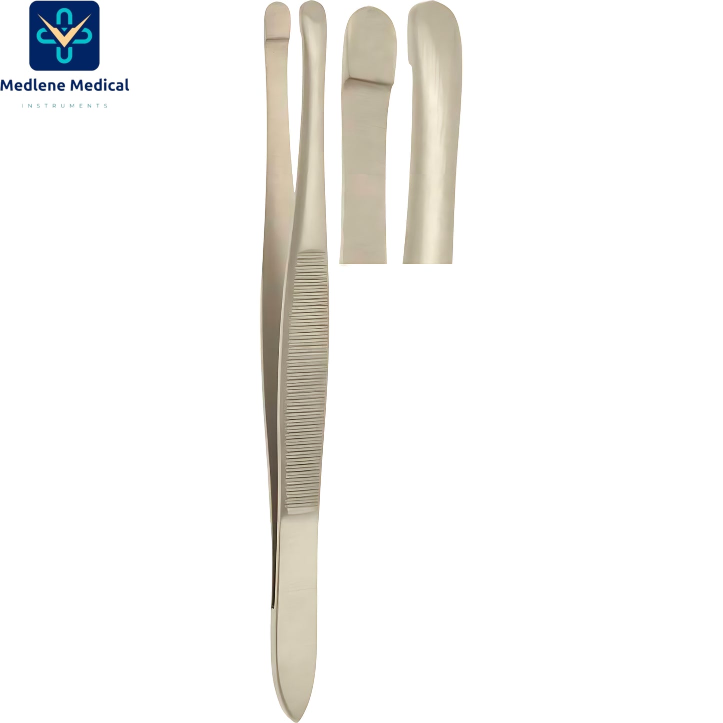 MEDLENE BEER CILIA FORCEPS SMOOTH, ROUNDED JAWS