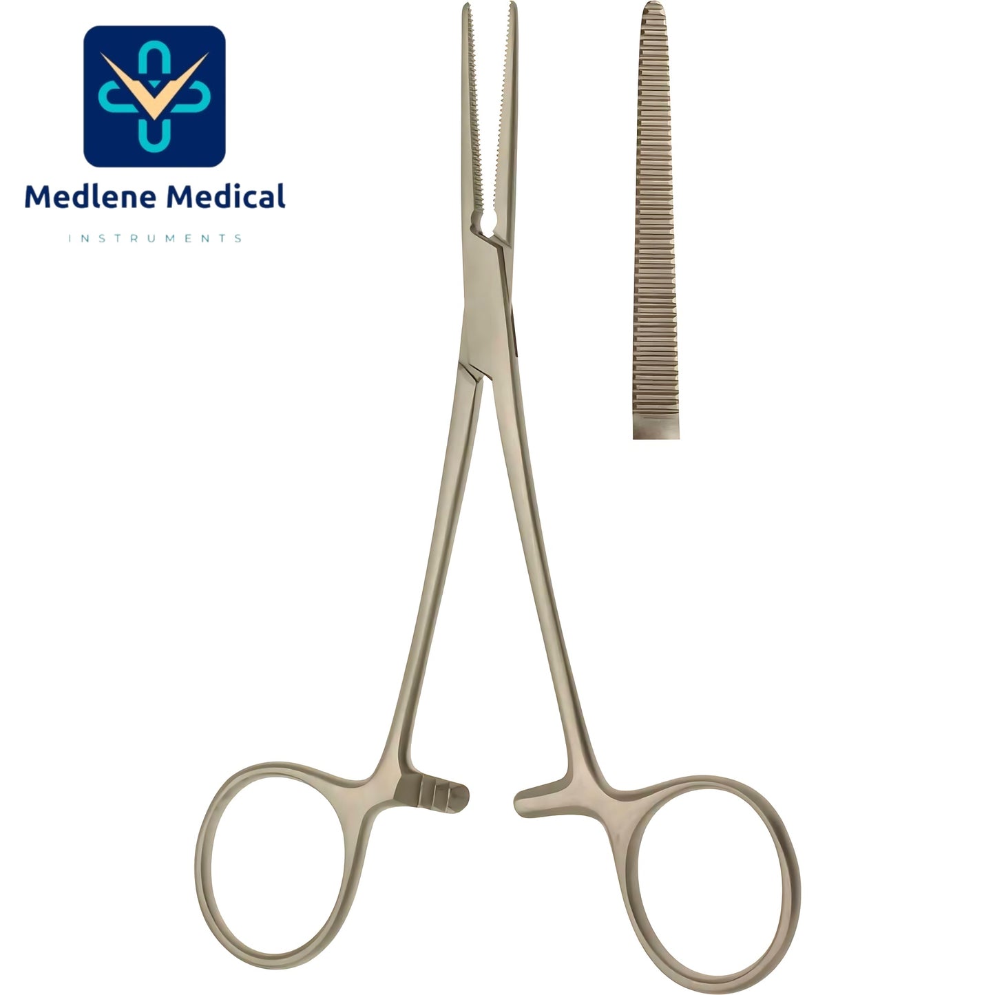 MEDLENE CRILE ARTERY FORCEPS SERRATED STRAIGHT