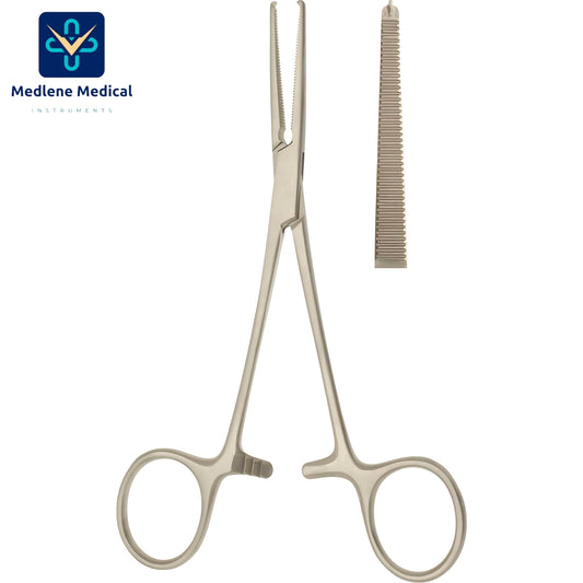 MEDLENE CRILE ARTERY FORCEPS 1x2 TEETH STRAIGHT