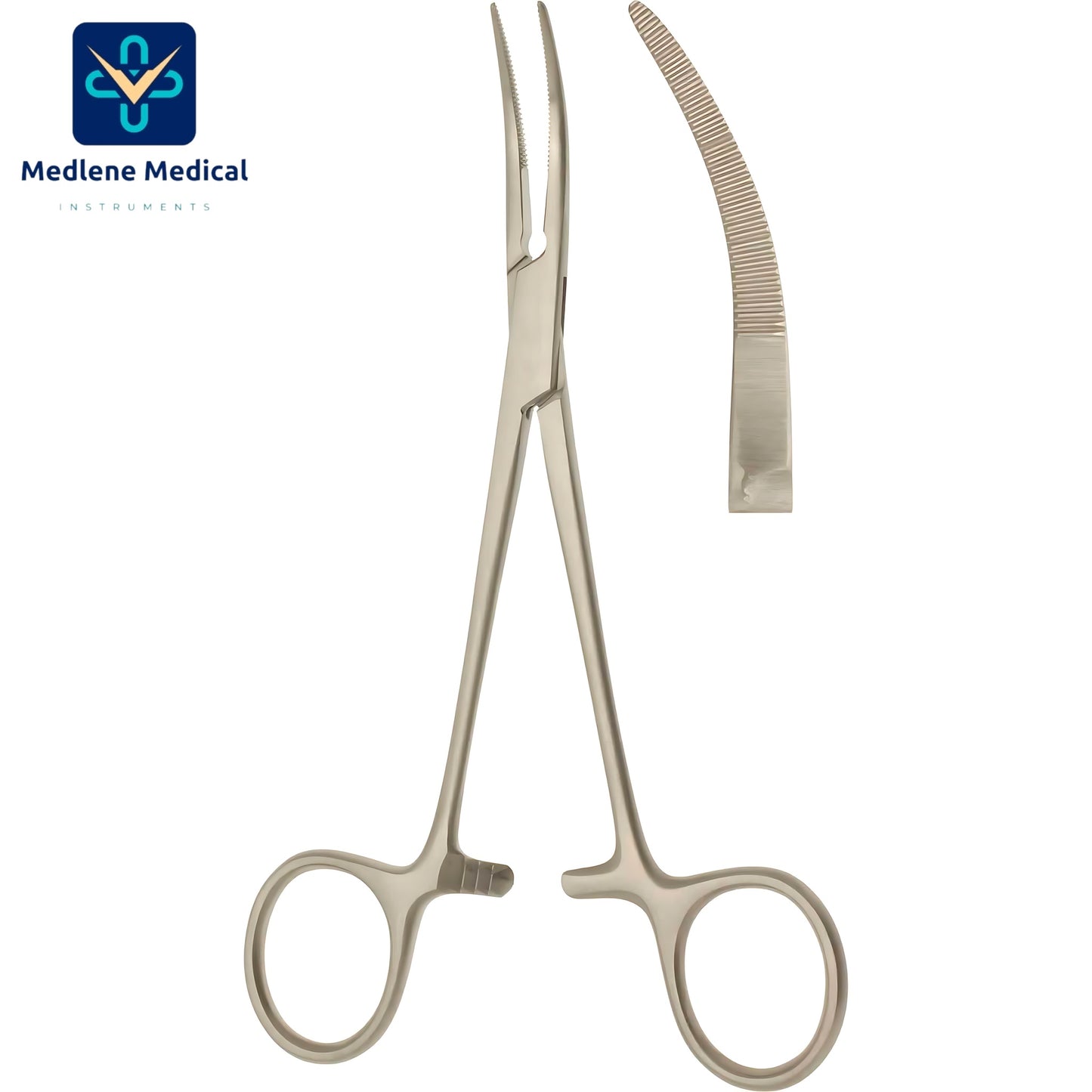 MEDLENE RANKIN-KELLY ARTERY FORCEPS CURVED