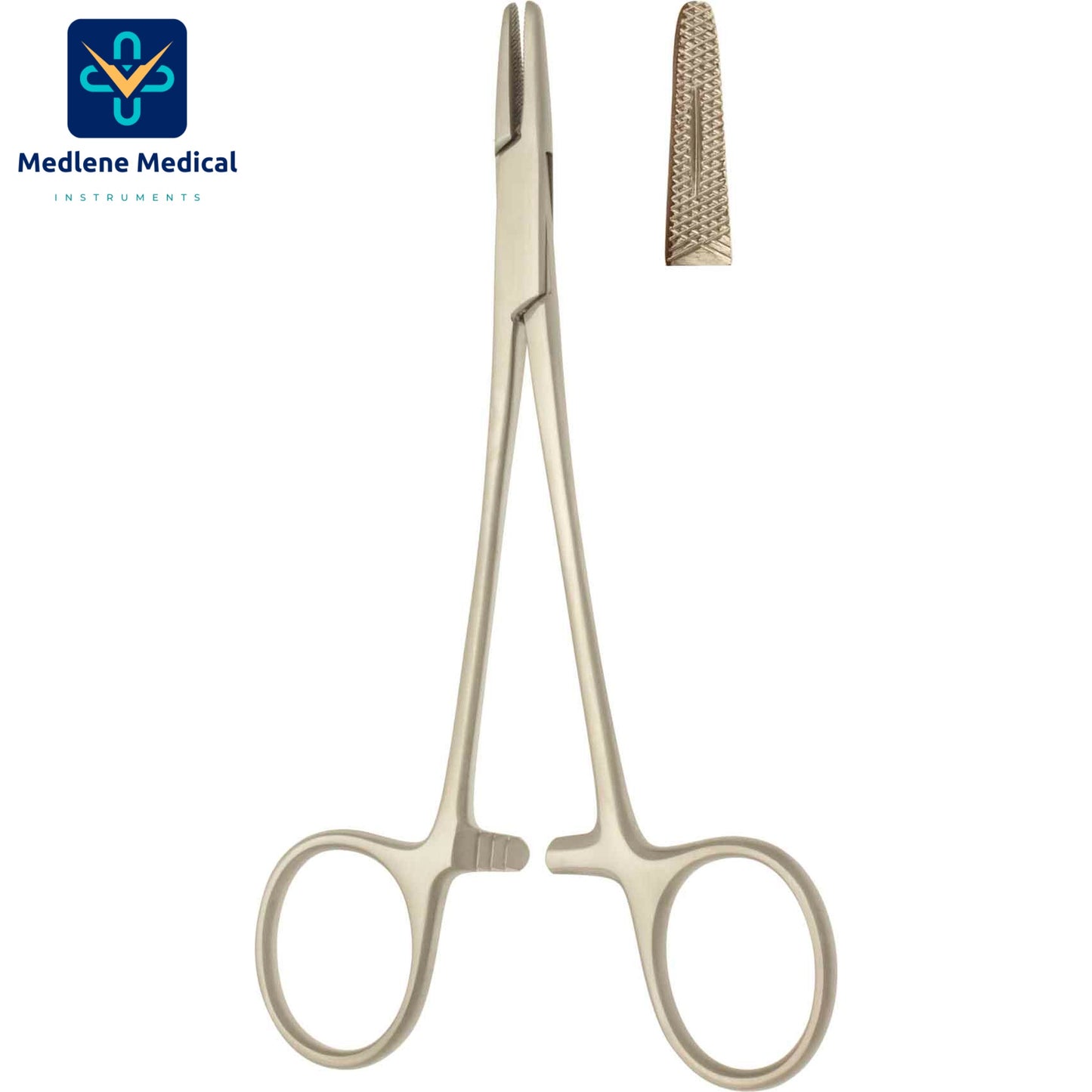 MEDLENE MAYO-HEGAR NEEDLE HOLDER WITH GROOVE