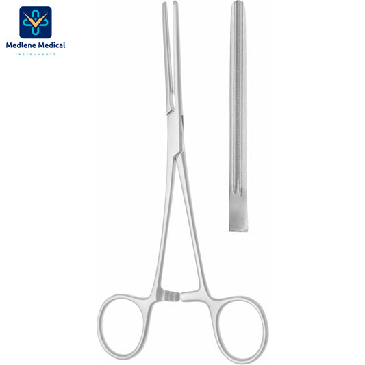 MEDLENE DEBAKEY-PEAN ATRAUM HEMOSTATIC FORCEPS STRAIGHT