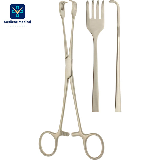 MEDLENE CZERNY TENACULUM FORCEPS 4X4 PRON