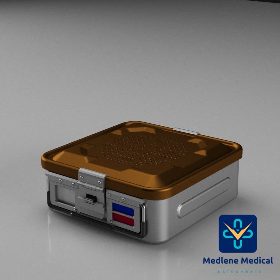 MEDLENE STANDARD MODEL HALF SIZE STERILIZATION BOX