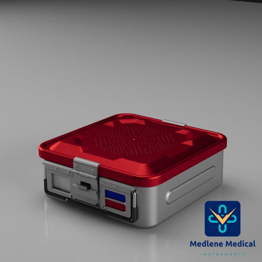 MEDLENE STANDARD MODEL HALF SIZE STERILIZATION BOX