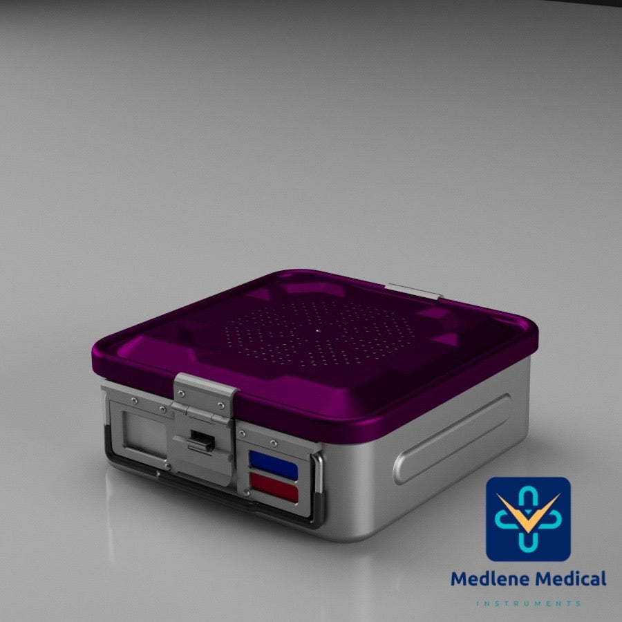 MEDLENE STANDARD MODEL HALF SIZE STERILIZATION BOX