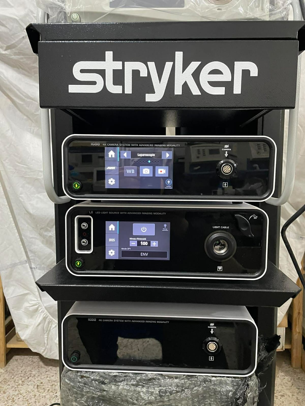 Stryker 1688 4K Laparoscopy Stack System With Advanced Imaging Modality